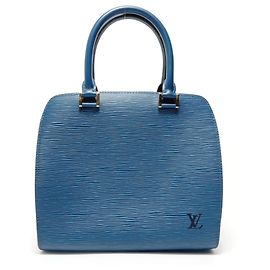 Bolsa Louis Vuitton Pont Neuf Epi Azul