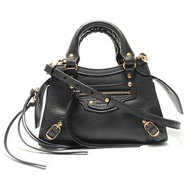 Borsa a Spalla Balenciaga Neo Classic City Nero
