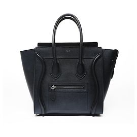 Céline Borsa Celine Luggage Micro Shopper Nero