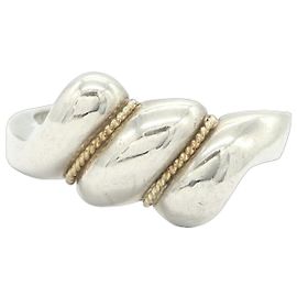 Anel Candy Twist Tiffany & Co.: Prata de Lei e Ouro Amarelo Outro