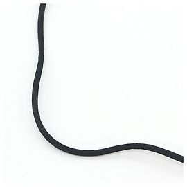 Collar choker de algodón negro Cartier Negro