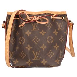 Sac à l'épaule Louis Vuitton Nano Noe Monogram Marron