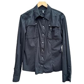 Versace Sport Camicia Utility in cotone nero Nero