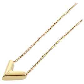 Colar Louis Vuitton Essential V Dourado
