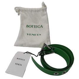 Bottega Veneta Double Gummy Gürtel Parakeet Green Größe 115 Grün