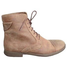 Autre Marque Bottines en cuir Camper Marron Marron clair