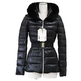 Autre Marque Herno ICONICO 100% Nylon Down Coat Blue Navy blue