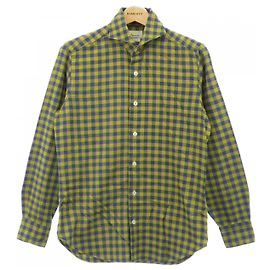 Autre Marque Camisa de algodão Giannetto Azul Outro