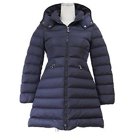 Moncler CHARPAL Nylon Down Jacket Blue Navy blue