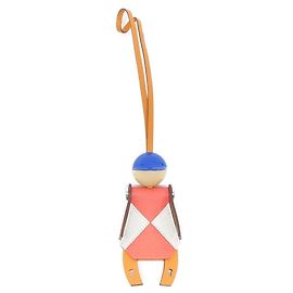 Hermès Hermes Jockey Equestrian Charm Red Other Orange