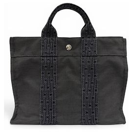 Hermès Sac cabas HERMES Herline PM Marron
