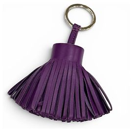 Hermès Porte-clés Hermes Carmen Violet Hardware Argent Violet