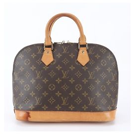 Louis Vuitton Monogram Alma Tote Bag Braun