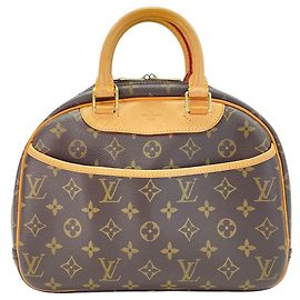 Bolso Louis Vuitton Trouville Castaño