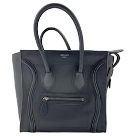 Céline Celine Luggage Handbag - Black Black