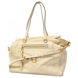 Louis Vuitton Monogram Empreinte Lumineuse PM Handtasche Weiß