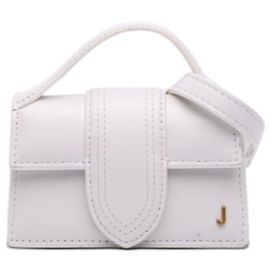 Bolsa Jacquemus Le Petit Bambino em couro branco Branco