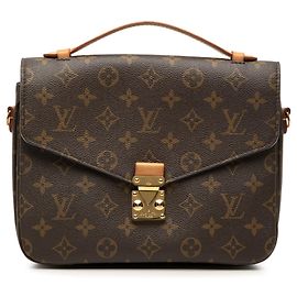 Louis Vuitton Marron Monogram Pochette Metis Marron