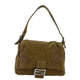 Borsa a tracolla Fendi Mamma Bucket Marrone
