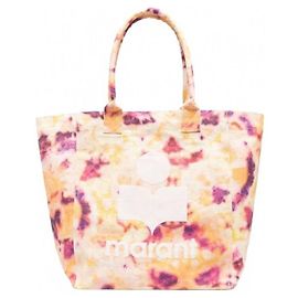 Isabel Marant Canvas Logo Tote Bag Gelb Gelb