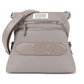 Maison Martin Margiela Soft Leather Shoulder Bag Grey
