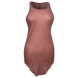 Regata Rick Owens em algodão rosa Rosa