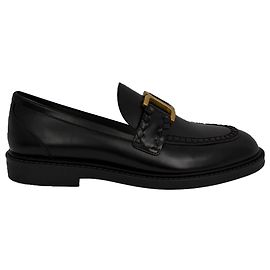 Mocassini Chloé Marcie decorati in pelle di vitello nera Nero