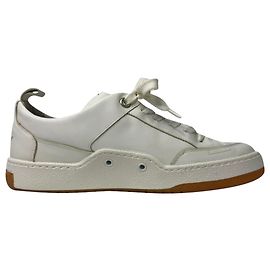 Baskets Yeah Golden Goose en cuir blanc Blanc