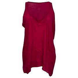 Regata Loose Rick Owens em algodão rosa Rosa