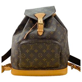 Louis Vuitton Montsouris GM Backpack Brown