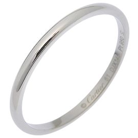 Cartier Platinum Band Ring Other