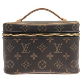 Bolsa Louis Vuitton Monogram Nice Mini Marrom