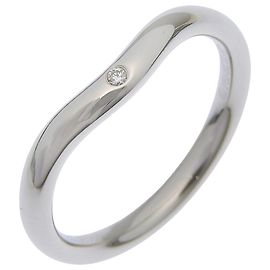 Tiffany & Co. Platinum 950 Curved Band Ring Other