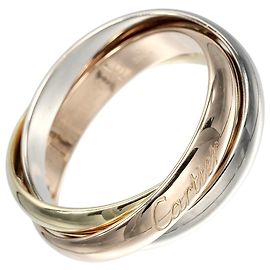Cartier Trinity Ring 18K Gold Golden