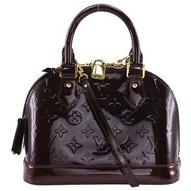 Louis Vuitton Alma BB Handtasche Rot Bordeaux
