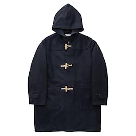 Visvim Commodore Wool Windstopper by Gore-Tex Coat - Black Black