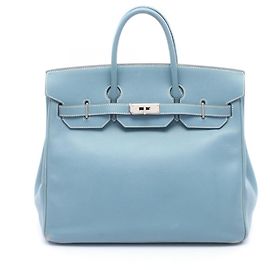 Hermès Borsa Hermes Haut à Courroies 32 Blu