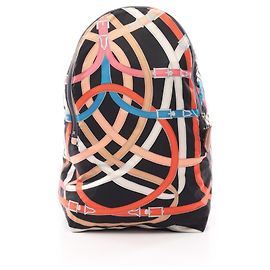 Hermès Hermes AirSilk Cavalcadour Backpack Black Multiple colors