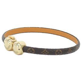 Pulseira Charm Monogram Louis Vuitton Marrom