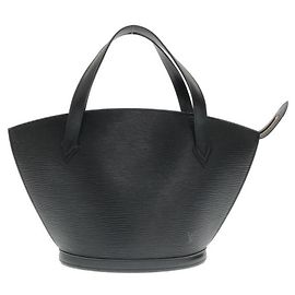 Borsa Louis Vuitton Epi Saint Jacques Nero