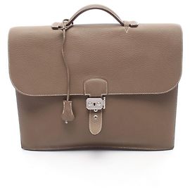 Hermès Hermes Sac à Dépêches 38 Business Bag Marron