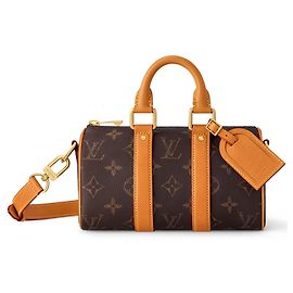 Louis Vuitton Keepall 25 Monogram Couro Marrom Monograma