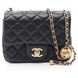 Borsa a Spalla Chanel Mini Matelassé Nero