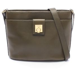 Céline Bolsa de Ombro Celine Gancini Caqui