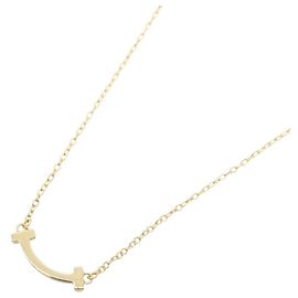 Collana T Smile Mini Tiffany & Co. D'oro
