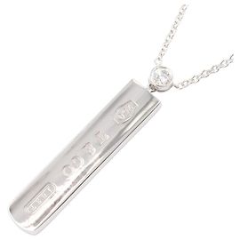 Collana Tiffany & Co. 1837 Bar Argento Altro