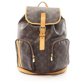 Louis Vuitton Bosphore Monogram Rucksack Braun Monogramm