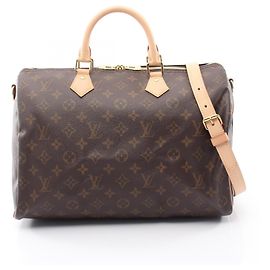 Borsa Louis Vuitton Speedy Bandoulière 35 Monogram Marrone Monogramma
