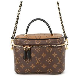 Louis Vuitton Monogram Reverse Vanity NV PM M45165 Handtasche Schwarz