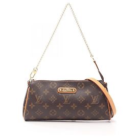 Sac à bandoulière Louis Vuitton Eva Monogram Marron